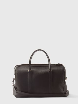 The Row + Iowa Grained-Leather Holdall