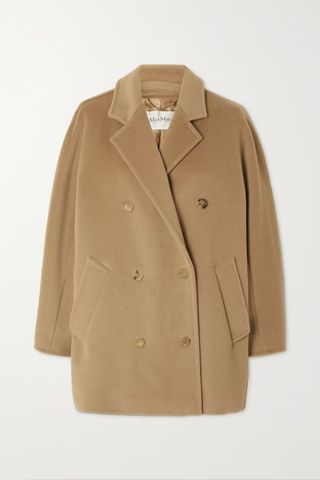 Max Mara + Rebus Double-Breasted Wool And Cashmere-Blend Coat