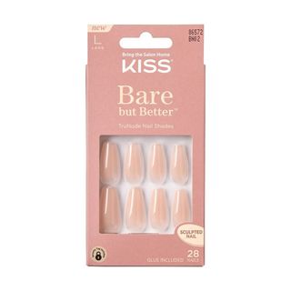 Kiss + Bare But Better Fake Nails