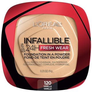 L'Oréal Paris + Infallible Fresh Wear Foundation in a Powder