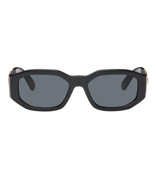 Versace + Black Medusa Biggie Sunglasses
