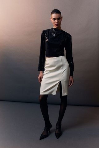 H&M + Pencil Skirt