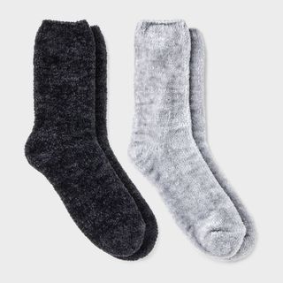A New Day + 2-Pack Fluffy Chenille Socks