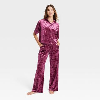 Stars Above + Luxe Velour Pajama Set