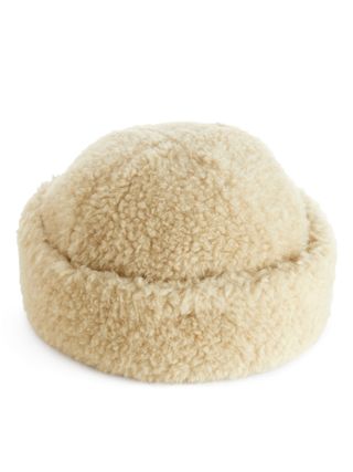 Arket + Wool Teddy Hat