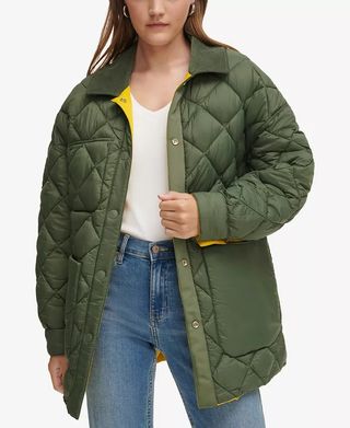 Calvin Klein Jeans + Reversible Quilted Barn Jacket
