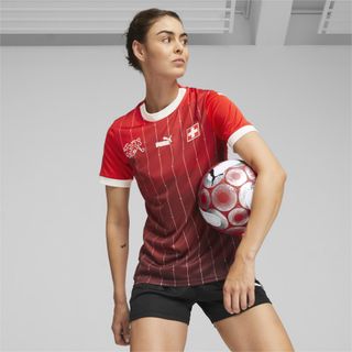 Puma + Switzerland 23/24 Women's World Cup Home Jersey