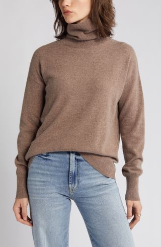 Nordstrom + Cashmere Turtleneck Sweater