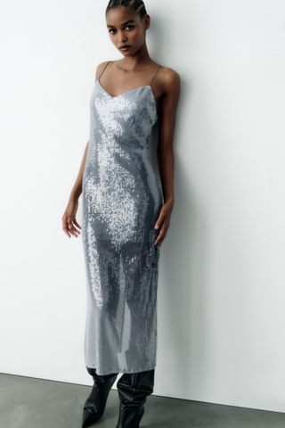 Zara + Degrade Sequin Dress