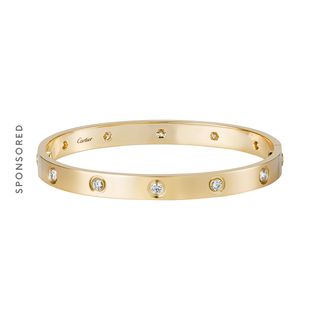 Cartier + Love Bracelet, 10 Diamonds