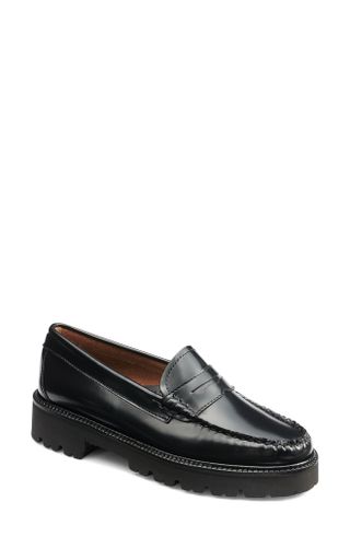 G.H.Bass + Whitney Super Lug Sole Penny Loafers