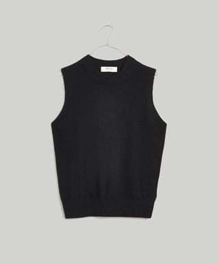 Madewell + (Re)sponsible Cashmere Crewneck Sweater Vest