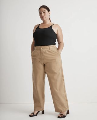 Madewell + The Plus Harlow Wide-Leg Pant