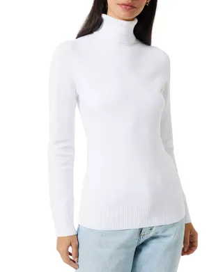 French Connection + Long-Sleeve Turtleneck Top