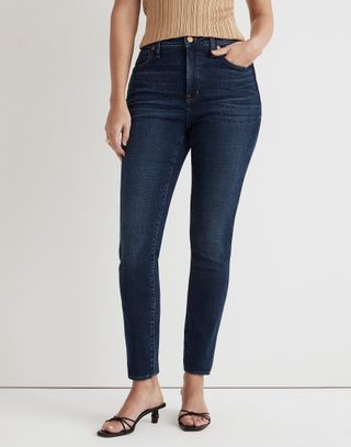 Madewell + Curvy 10-Inch High-Rise Skinny Jeans