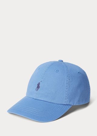 Polo Ralph Lauren + Cotton Chino Ball Cap in Nimes Blue