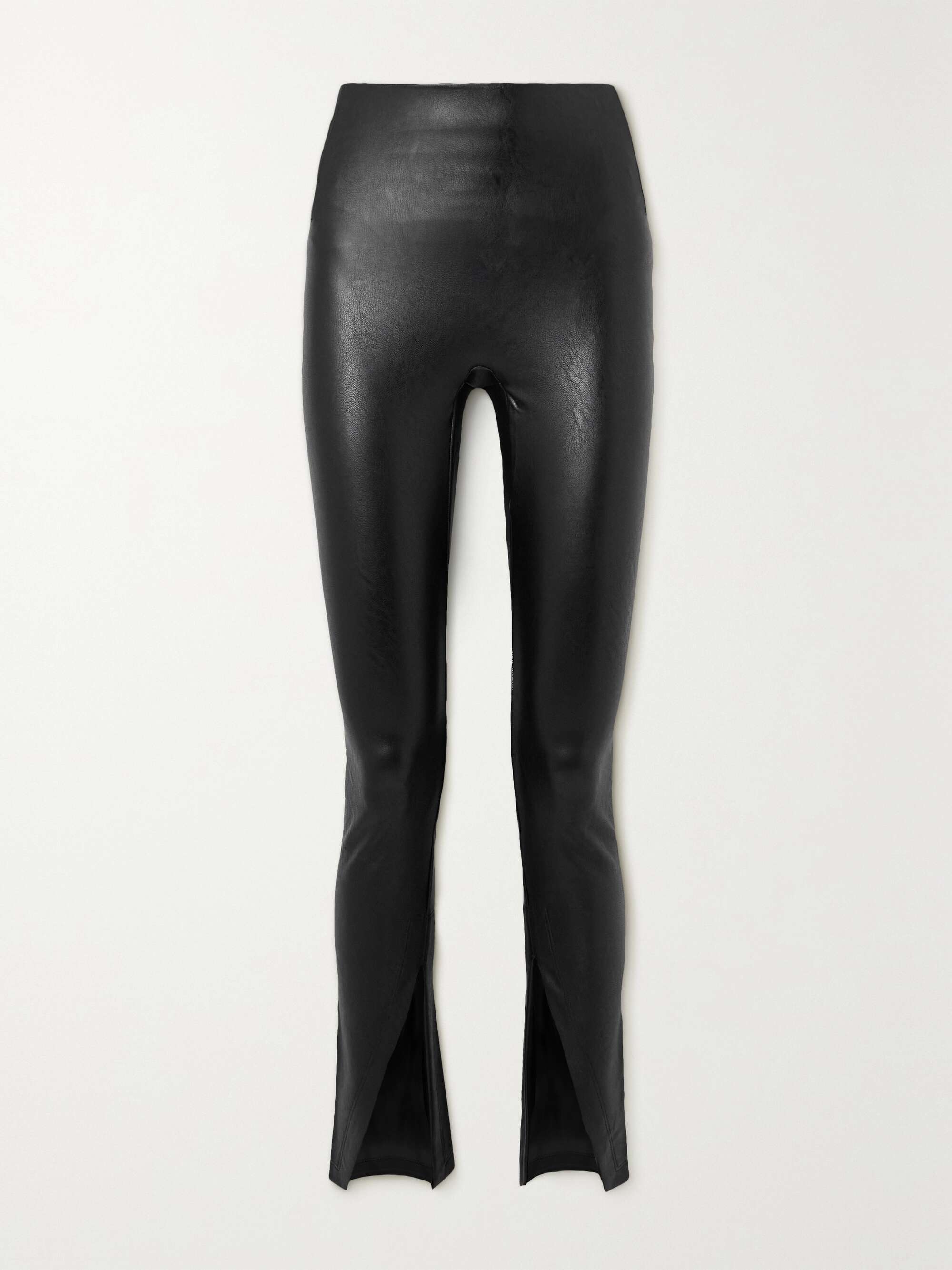 Spanx + Faux Stretch-Leather Leggings