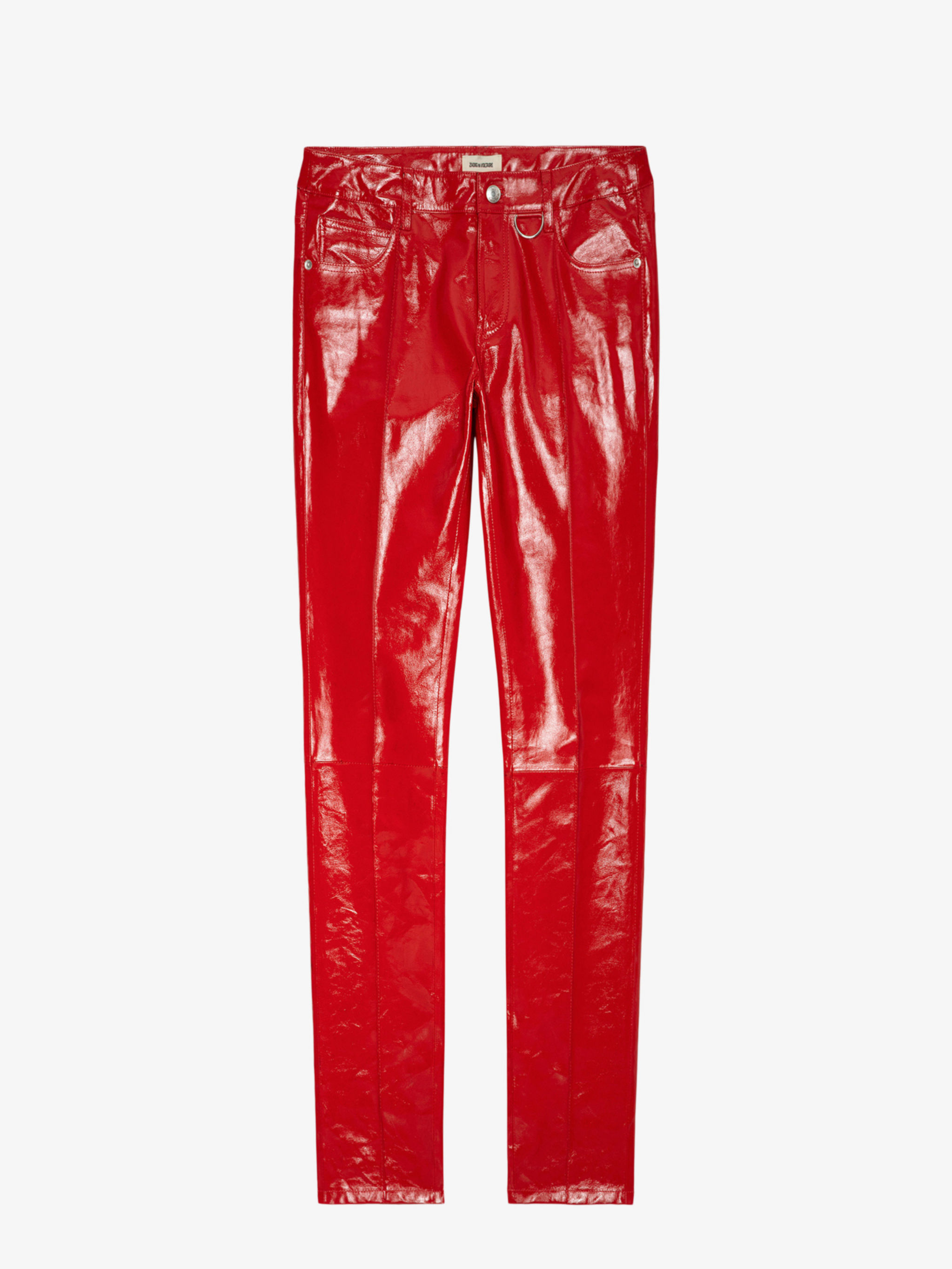 Zadig & Voltaire + Peko Slim-Fit Leather Trousers in Japon