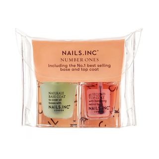 Nails. Inc + Number Ones Base and Top Coat Duo