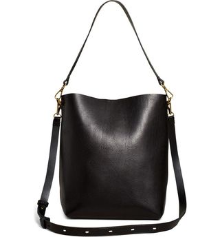 Madewell + The Transport Leather Bucket Bag