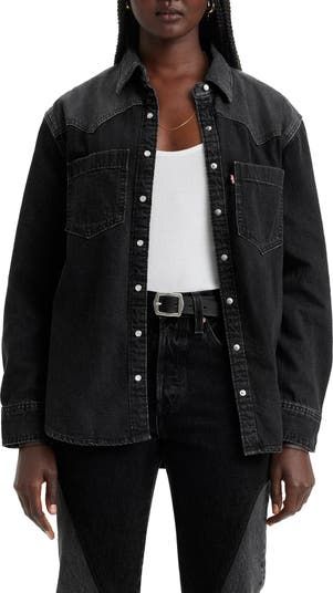 Levi's + Teodora Western Snap-Up Denim Shirt