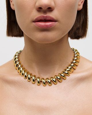 J.Crew + Spiral Collar Necklace