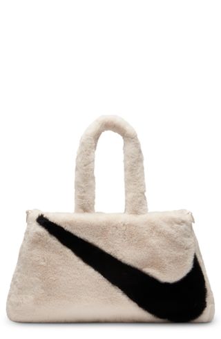 Nike + Sportswear Faux Fur Tote Bag