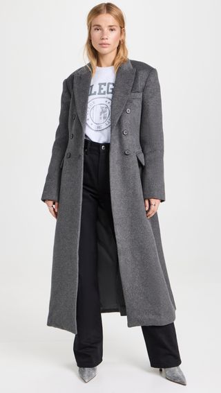 Moon River + Hourglass Fit Long Coat