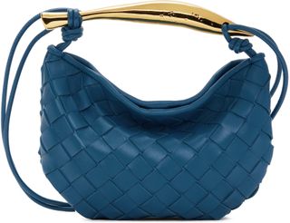 Bottega Veneta + Blue Mini Sardine Bag