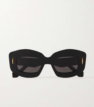 Loewe Eyewear + Screen Square-Frame Acetate Sunglasses