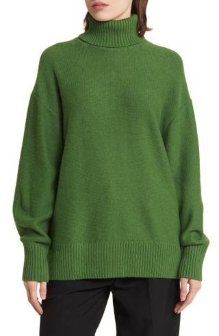 COS + Oversize Wool Turtleneck Sweater