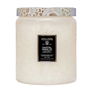 Voluspa + Santal Vanille Luxe Jar Candle