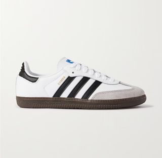 Adidas Originals + Samba Og Leather and Suede Sneakers