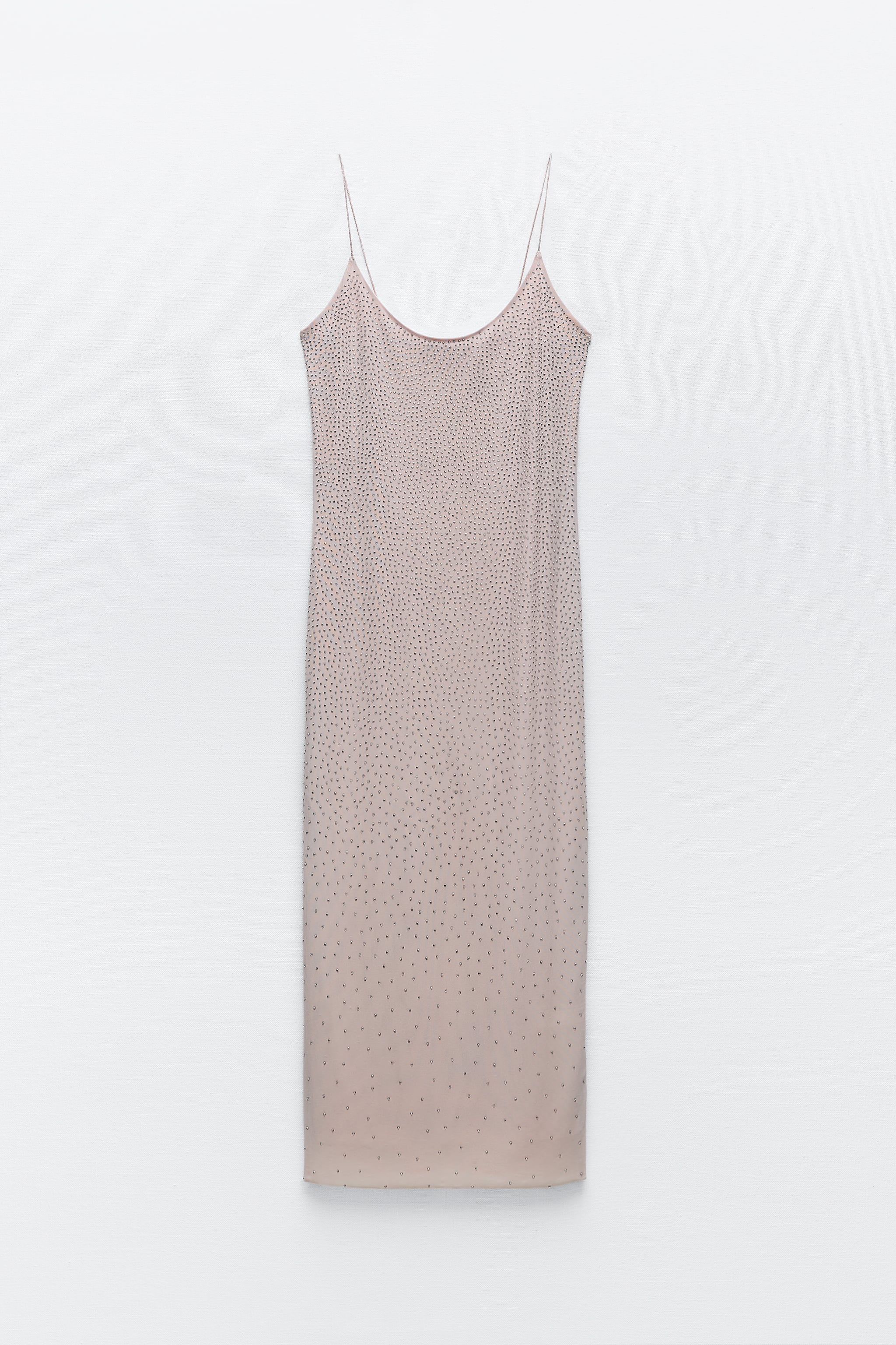 Zara + Rhinestone Tulle Dress