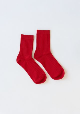 Le Bon Shoppe + Her Socks in Classic Red
