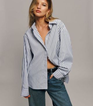 The Reformation + Andy Oversized Shirt
