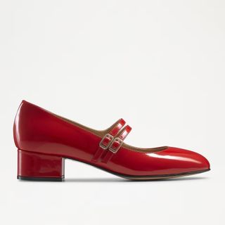 Charles & Keith + Claudie Patent Buckled Mary Janes