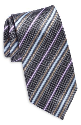 Nordstrom + Stripe Silk Tie