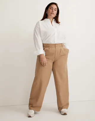 Madewell + The Plus Harlow Wide-Leg Pant