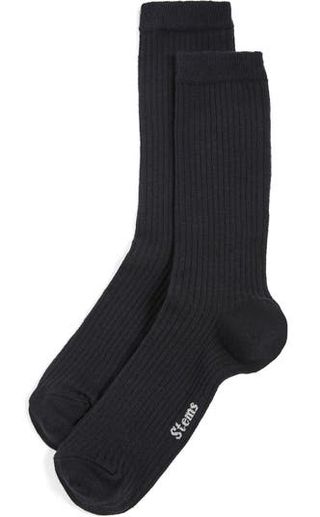 Stems + Cotton & Cashmere Blend Crew Socks