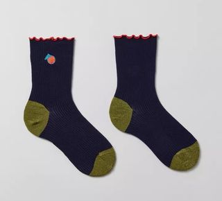 Happy Socks + Violet Ankle Sock
