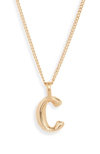 Jenny Bird + Customized Monogram Pendant Necklace