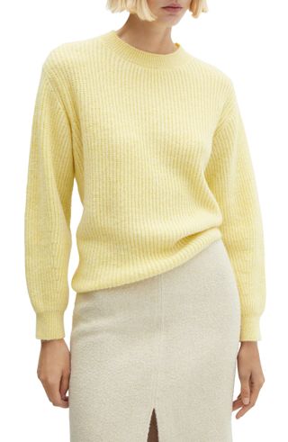 Mango + Puff Sleeve Sweater