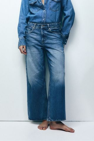 H&M + Baggy Low Ankle Jeans