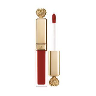 Dolce&Gabbana + Devotion Liquid Lipstick in Mousse in Orgoglio
