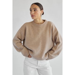Almina Concept + Oversized Wool/Cash Sweater