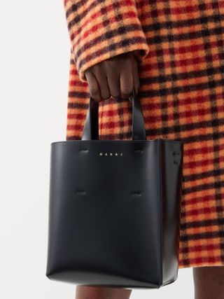 Marni + Museo Mini Leather Tote Bag