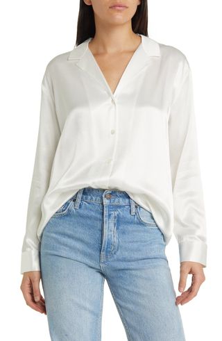 Rails + Nami Button-Up Cotton Shirt