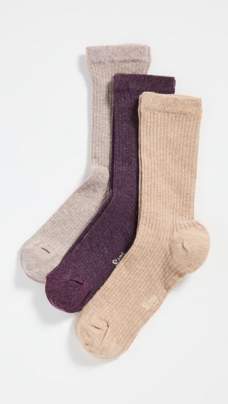Stems + Cashmere Socks Gift Set