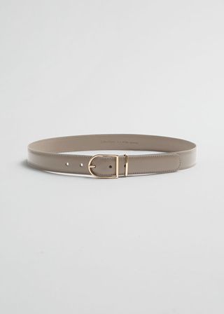 & Other Stories + Mid-Waist Leather Belt
